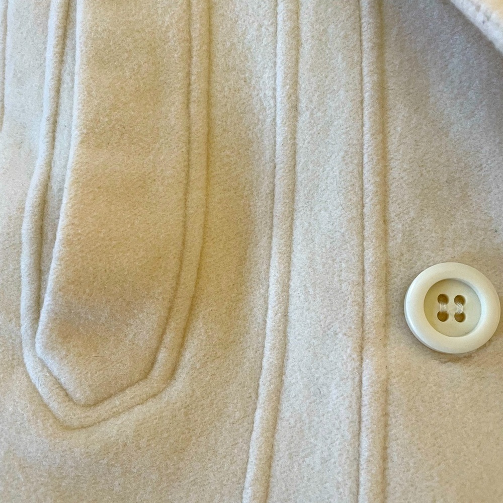 Sonoma Wool Peacoat - Beige, Size Small - Picture 8 of 9